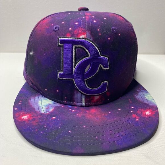 Washington DC Galaxy Unisex Adjustable Embroidered Logo Spell Out Snapback Hat - Picture 1 of 9